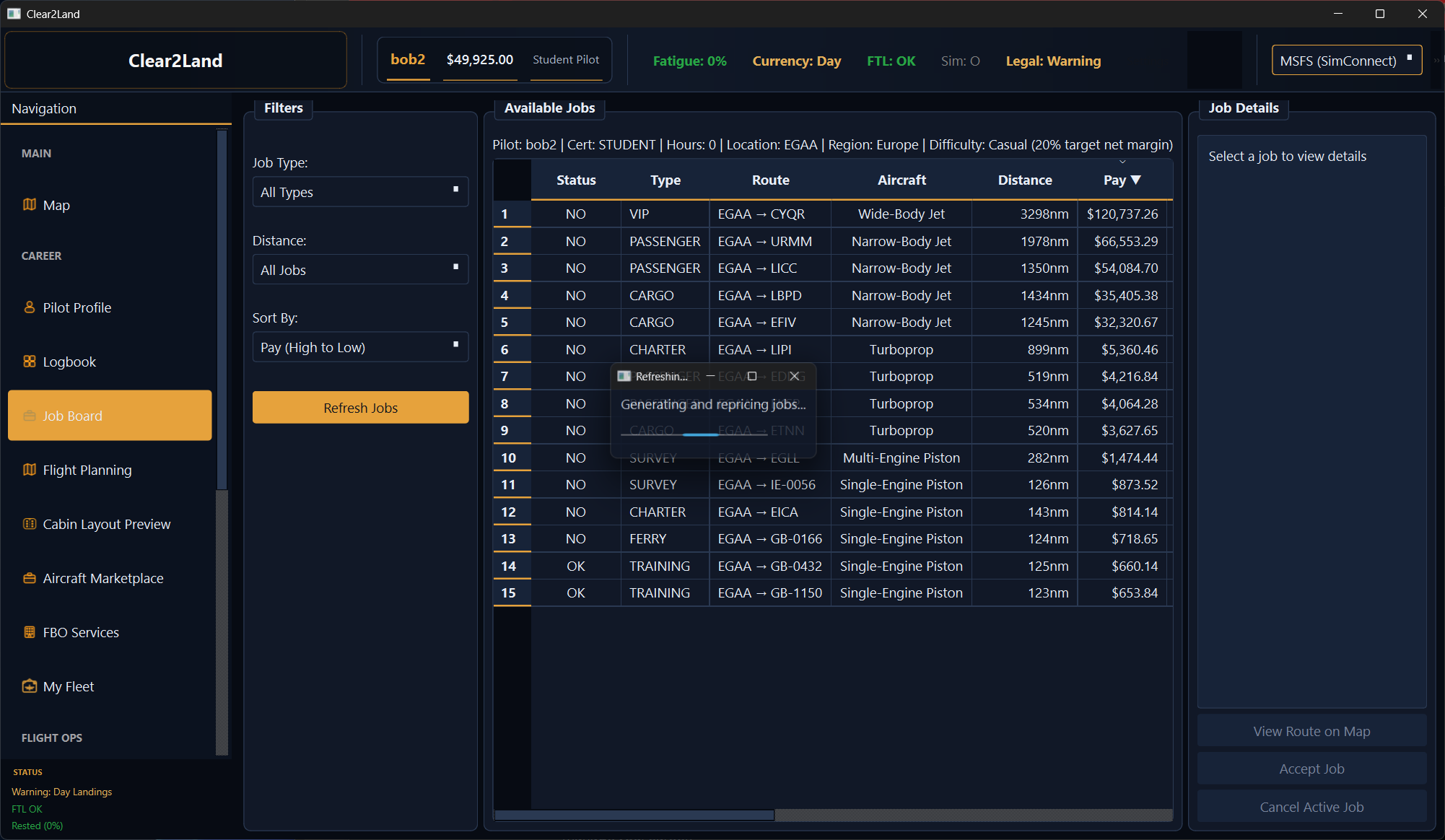 Live Job Board